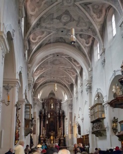 Interior of St. Emmeram's Abbey